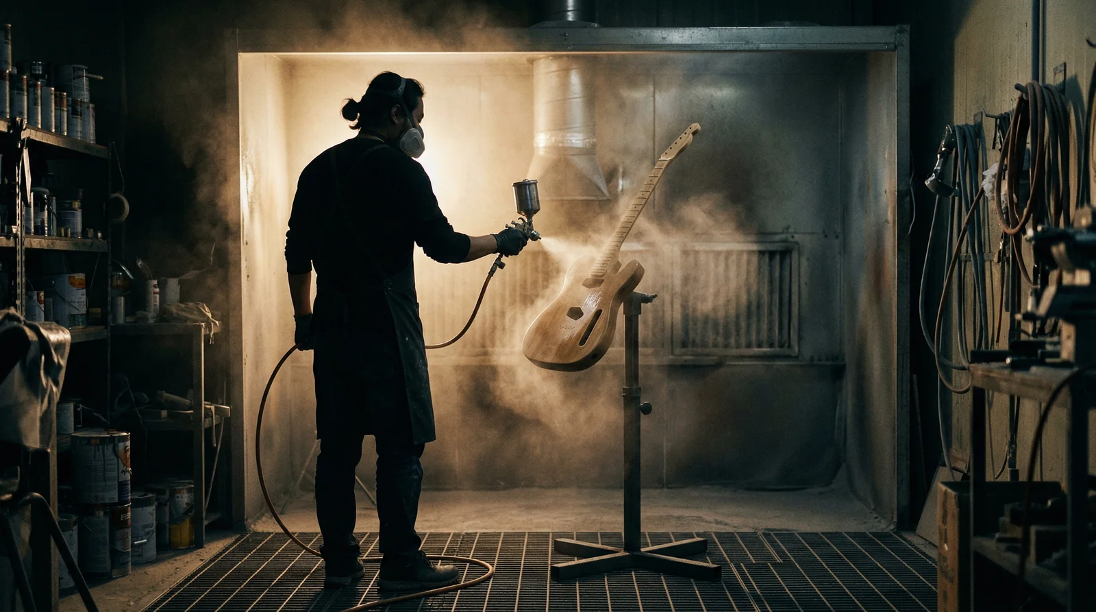 도장·마감 작업 공간